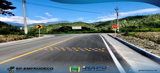 LA AMPLIACIÓN Y ASFALTO DE LA VÍA: RED ESTATAL – SUMACO 1 KM, I ETAPA